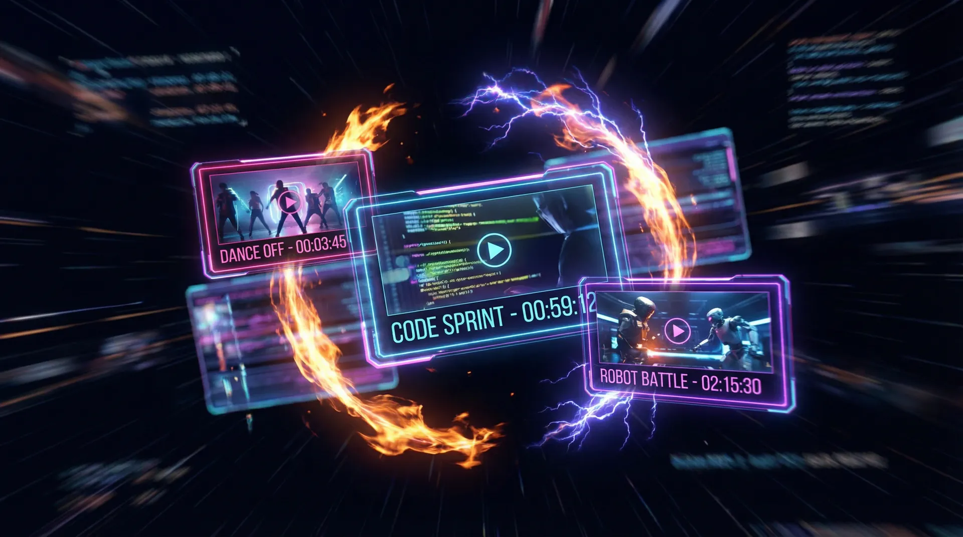 人妻视频 霓虹街舞挑战赛